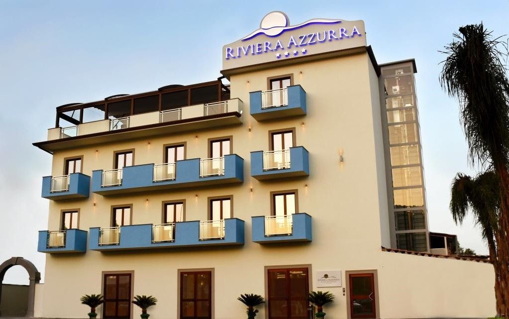 Hotel Riviera Azzurra Олівері Екстер'єр фото